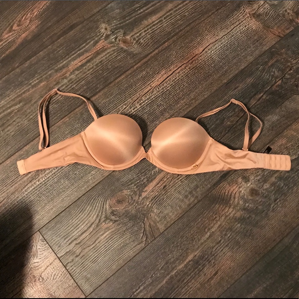 32D Strapless Push Up Bra